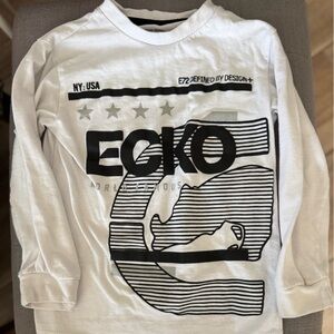 Ecko Unlimited White and Black T-Shirt